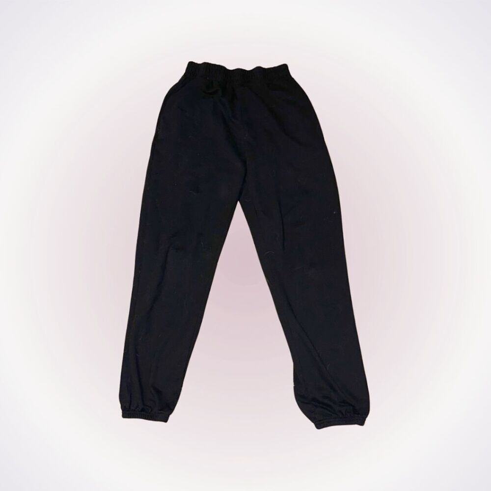 Black Jogger Sweatpants | Sz S (NO SIZE TAG)